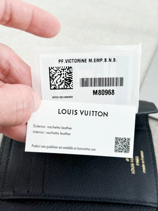 Louis Vuitton victorine leather wallet