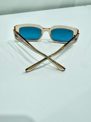Ray Ban Kiliane Caramel rectangular Sunglasses