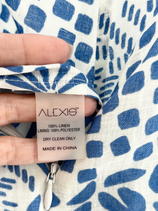 Alexis linen high waisted pants pattern, S