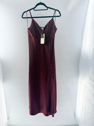 Dress forum satin midi dress, M