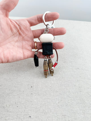 Prada robot bag charm / key chain