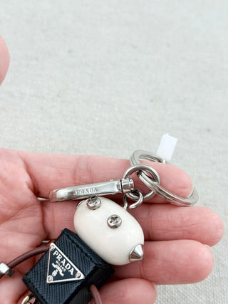 Prada robot bag charm / key chain