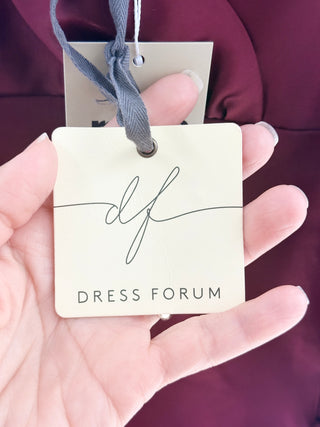 Dress forum satin midi dress, M