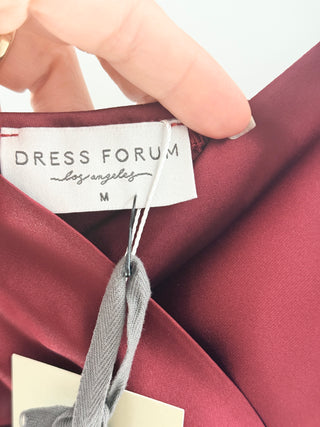 Dress forum satin midi dress, M
