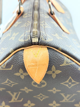 Louis Vuitton monogram speedy bag 35, 35
