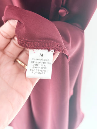 Dress forum satin midi dress, M