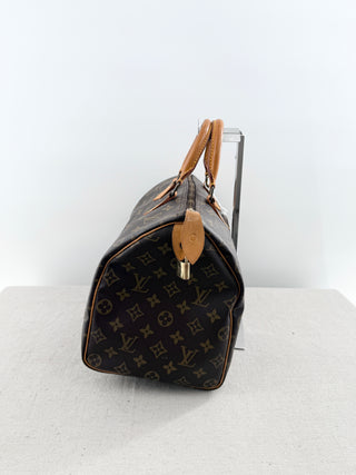 Louis Vuitton monogram speedy bag 35, 35