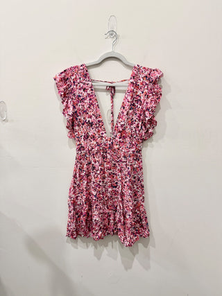 Stillwater LA floral print casual mini dress, XS