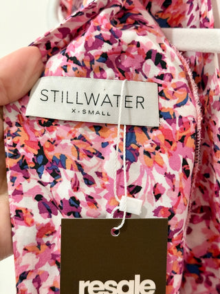 Stillwater LA floral print casual mini dress, XS