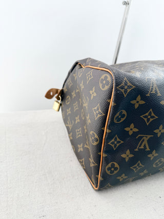 Louis Vuitton monogram speedy bag 35, 35