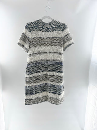 Diane von Furstenberg knit open long jacket, M