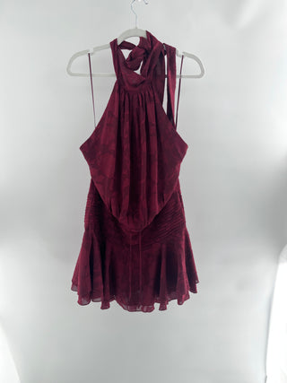 Sky to Moon halterneck mini dress, L