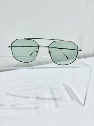 Illesteva Montevideo  geometrical Aviator sunglasses