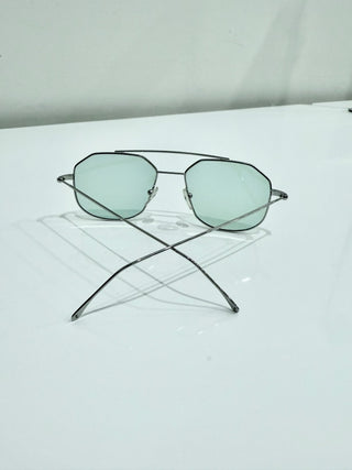 Illesteva Montevideo  geometrical Aviator sunglasses