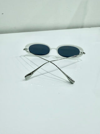 WeWoreWhat The Beach rectangular white sunglasses
