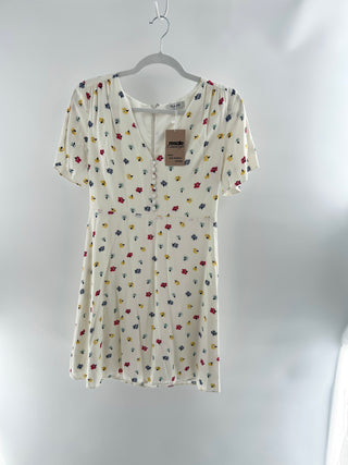 Madewell casual floral mini dress, 4