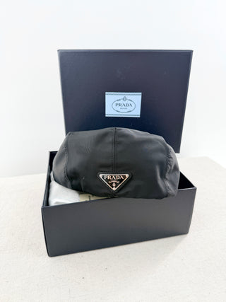 Prada nylon hat, L