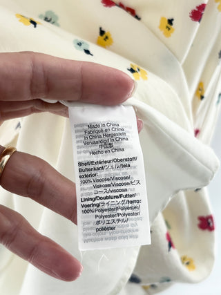 Madewell casual floral mini dress, 4