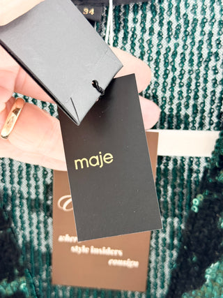 Maje sequin mini dress, 34 FR / US 2
