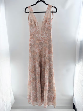 BCBG Max azria lace long dress, 2