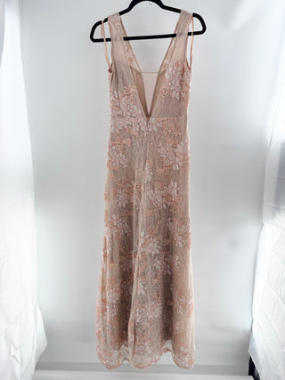 BCBG Max azria lace long dress, 2