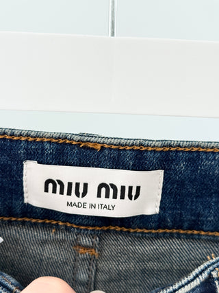 Miu MIu slim jeans, 25