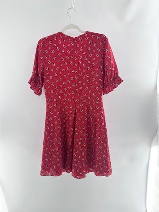 Madewell v neck casual mini dress, 4