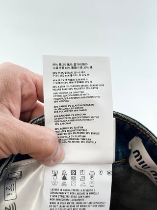 Miu MIu slim jeans, 25