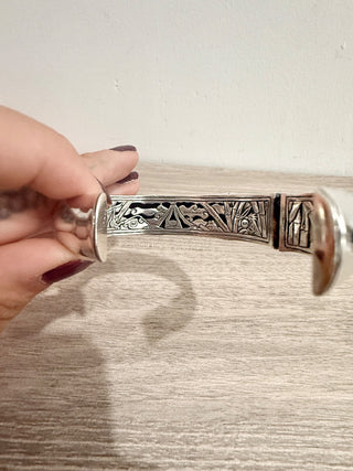 John Hardy bamboo kick bracelet silver