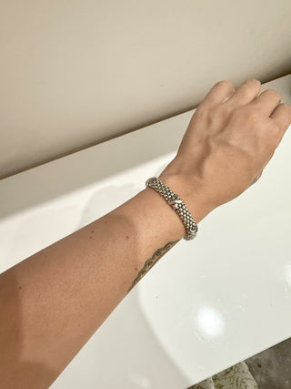 Lagos sterling silver rope bracelet