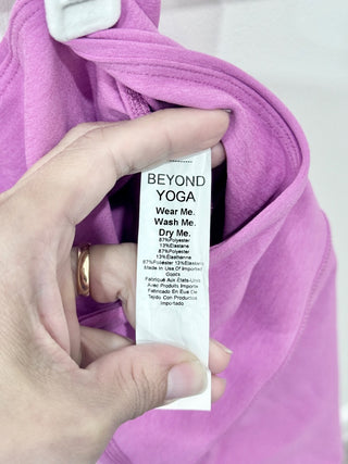 Beyond Yoga purple workout Set, S