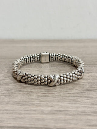 Lagos sterling silver rope bracelet