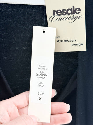 Diane von Furstenberg 100% wool nvaya midi dress, 8