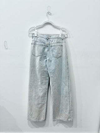 NWT Lioness High Rise Wide Leg Cotton Westwood Jean Light Denim Womens Sze Small