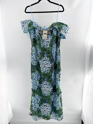 Ted Baker floral gown with rhinestones, XL