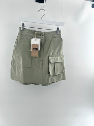 The Frankie shop malia cargo mini skirt, M