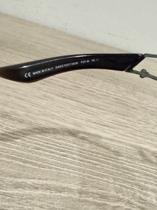 Dior crystal embellished mask sunglasses