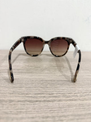 Lele Sadoughi oversized tortoise sunglasses