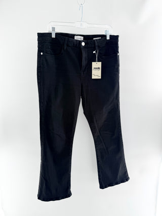 Frame le crop mini boot jeans, 33