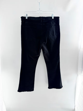 Frame le crop mini boot jeans, 33