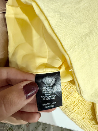 Majorelle cotton set crop top and shorts, S