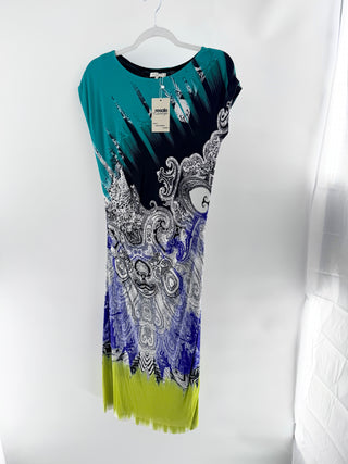 ETRO jersey midi dress, 44 IT / US 6
