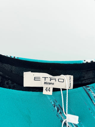 ETRO jersey midi dress, 44 IT / US 6