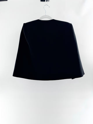 BCBG Max azria crop blazer with zipper, S