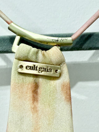 Cult Gaia set swimsuit with scarf sarong, S