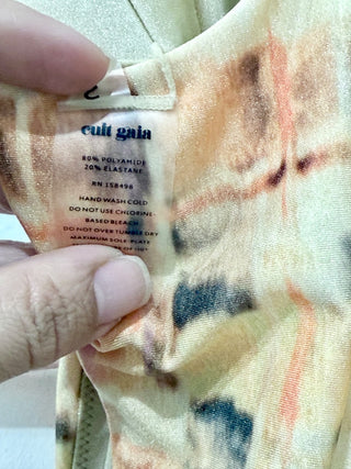 Cult Gaia set swimsuit with scarf sarong, S