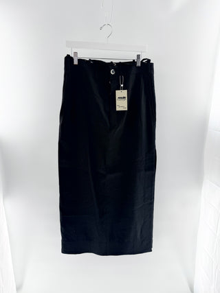 Jacquemus Long skirt with skinny belt, 36