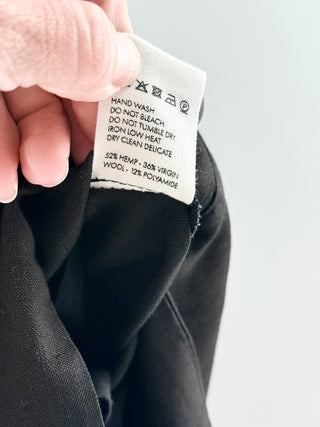 Jacquemus Long skirt with skinny belt, 36