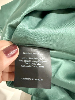 Purificacion Garcia sequin midi skirt floral, 38 / 6