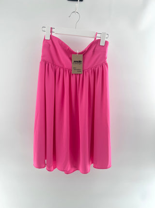 Amanda Uprichard strapless babydoll mini dress, M